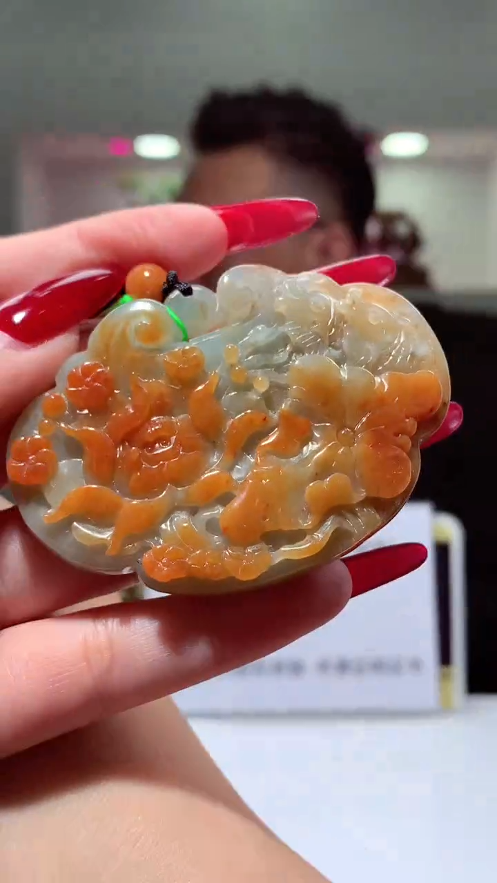 定制翡翠未镶嵌闪购毛货链接DY047