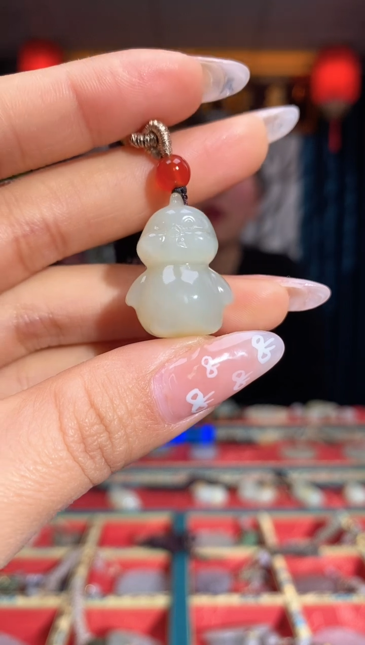 【闪购商品】和田玉颈饰未镶嵌鸡