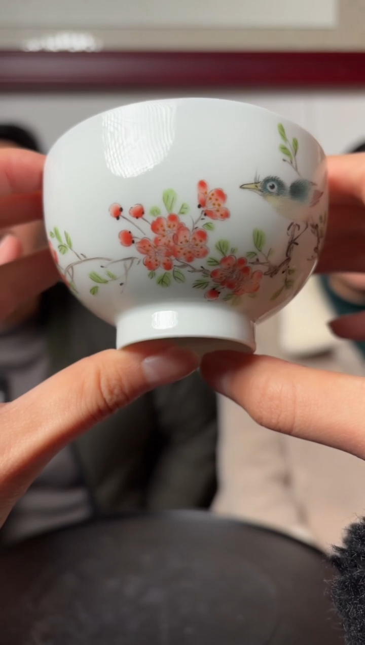 【闪购商品】杯子A07【人间瓷画】《操华英》