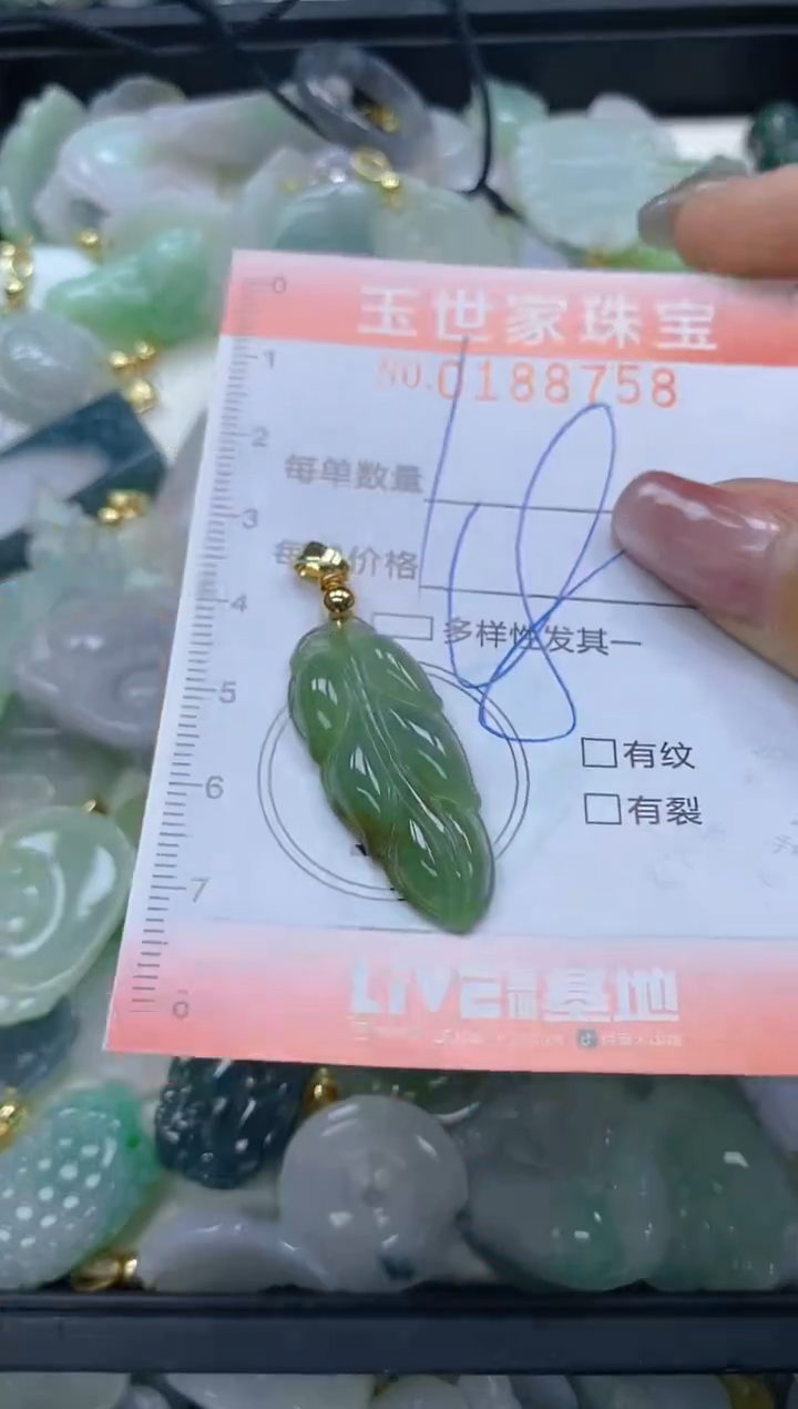 【闪购商品】翡翠颈饰未镶嵌闪购0188758