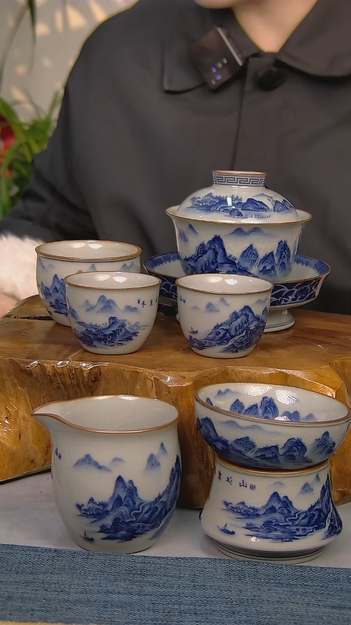 【闪购商品】简装家用款2件套 陶瓷家用茶具系列