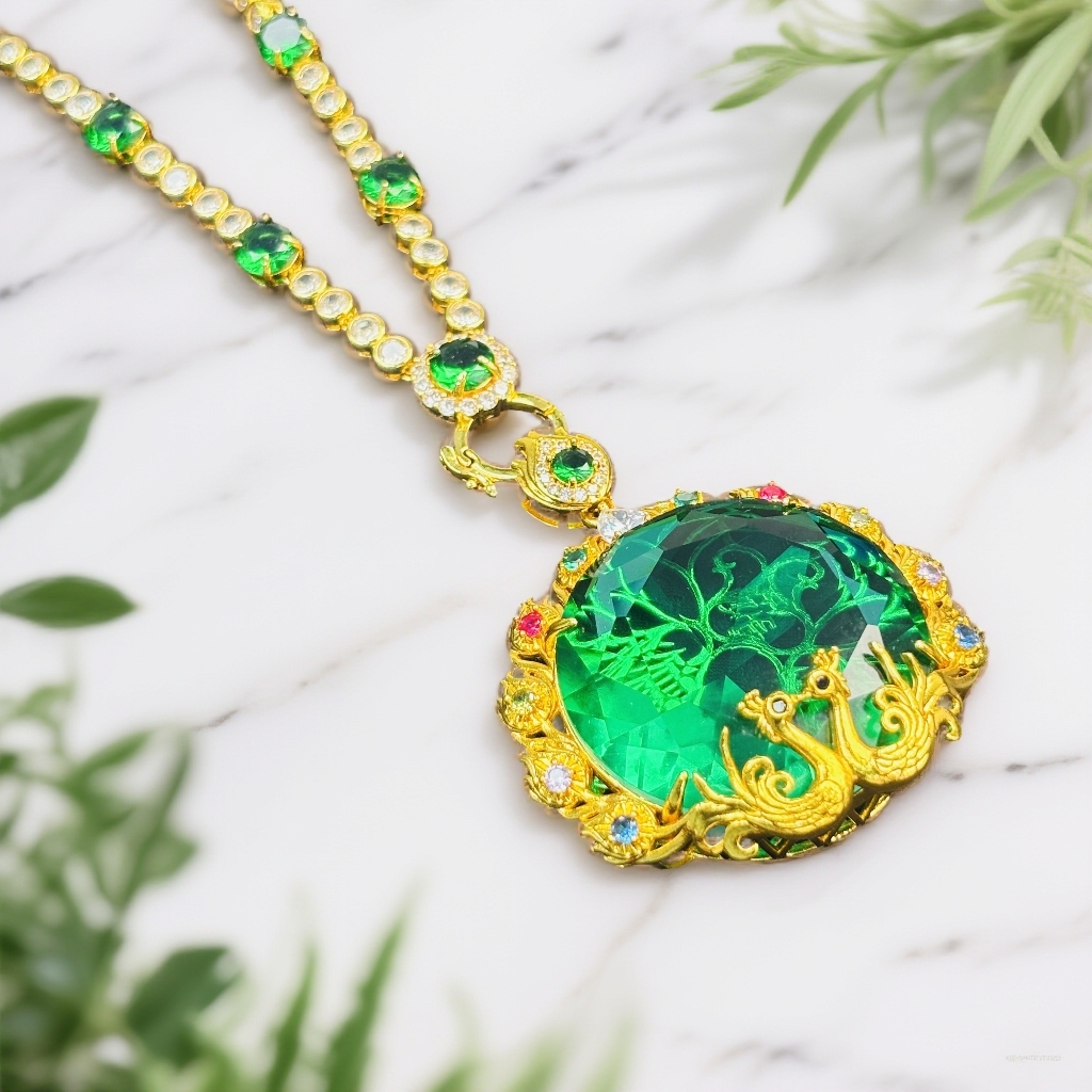 传藏奢饰臻品-青枫吊坠-MX091项链男款女款2025年新款爆款