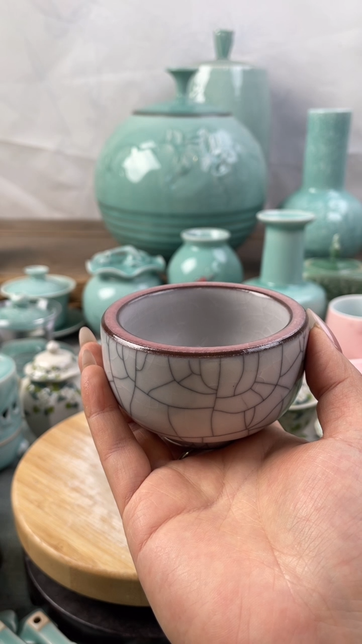 【闪购商品】全手特价福利 微瑕 慧仙青瓷