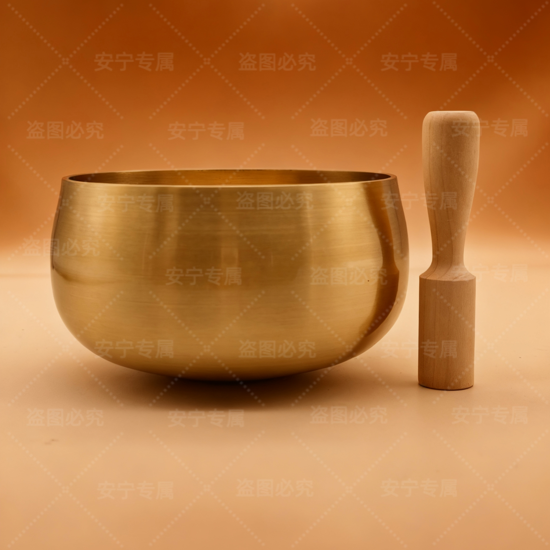 【安宁专属】铜钵摆件黄铜装饰品送礼好物