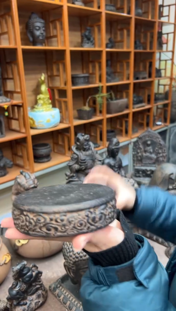 陶土【火山泥】吉祥底座