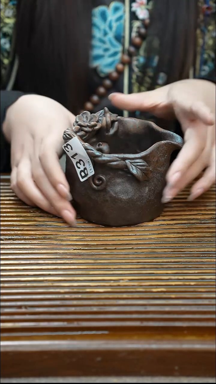 手工土陶茶具每只不一样