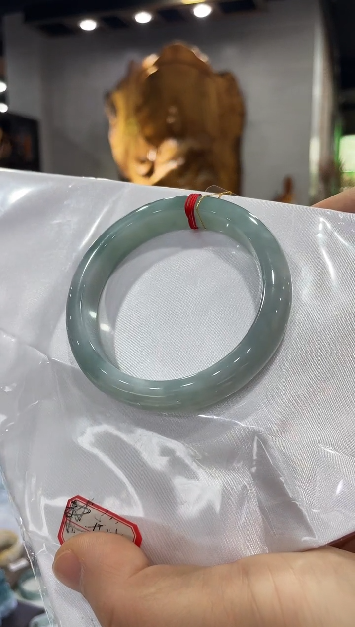 未镶嵌手镯翡翠108，57-58