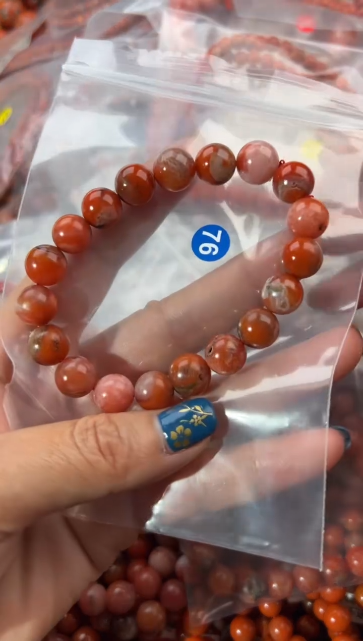 未镶嵌手串南红玛瑙10+