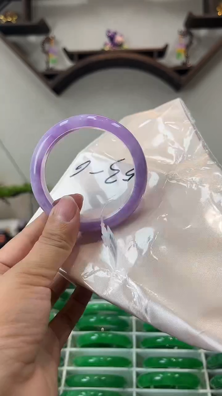 【闪购商品】砖雕闪85 圈口57.6 独货手镯