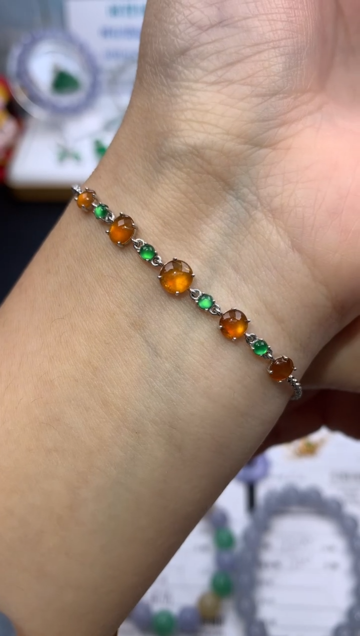 【闪购商品】定制翡翠18K金镶嵌模式推广期24小时鉴赏期