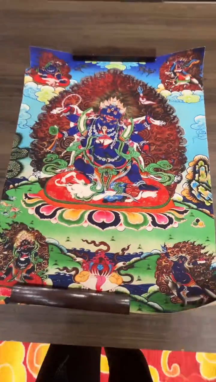 卷轴画唐卡16055