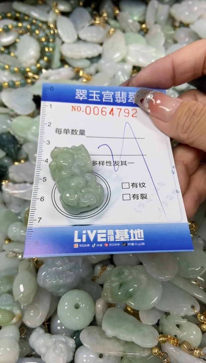 【闪购商品】翡翠颈饰未镶嵌闪购商品0064792