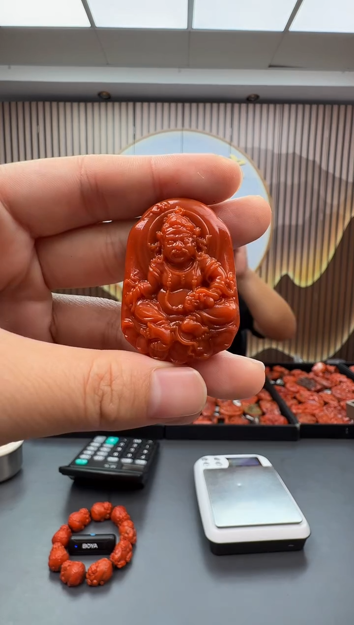 南红玛瑙雕刻未镶嵌057ZB0805产品一个