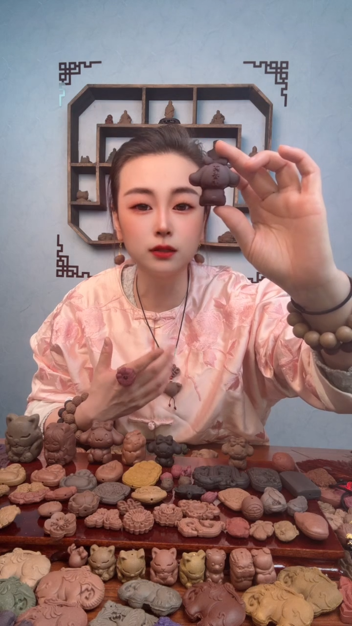 【闪购商品】泥塑瑕疵清心解郁玉桂狗