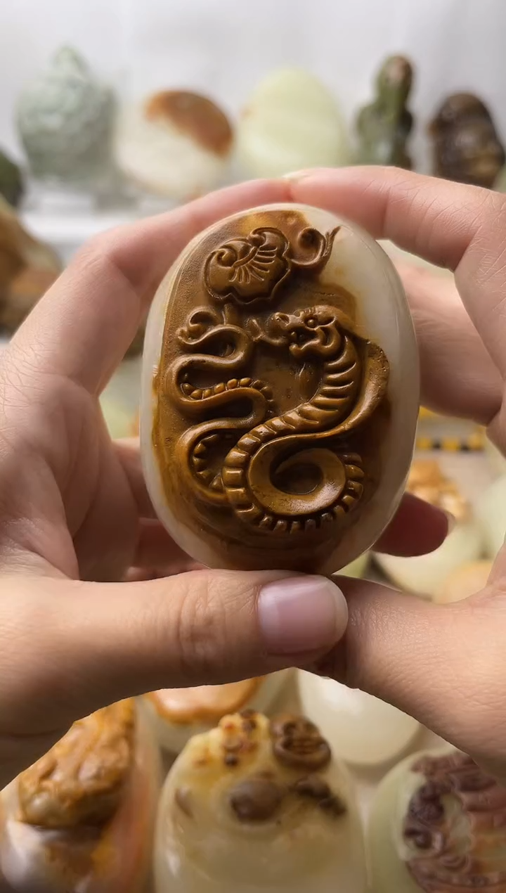 石材古青石棉纹正常不退换蛇