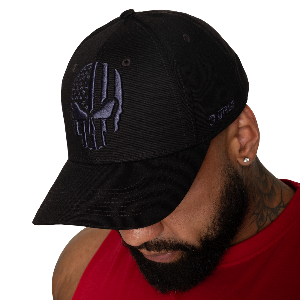 GASP盖世璞 无情骷髅棒球帽 可调节保暖防风秋冬沉浸式训练232821