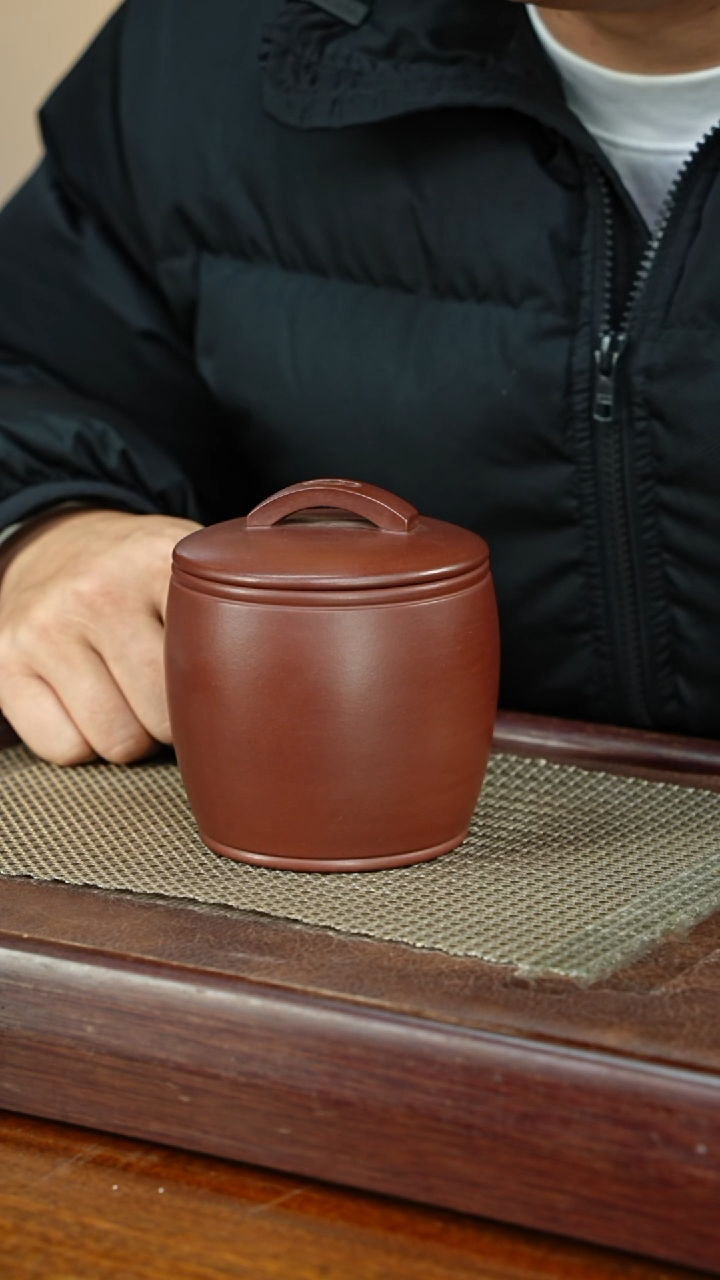 宜兴原矿紫砂茶叶罐