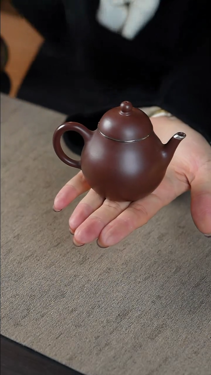 【闪购商品】闪购闪购老紫泥包银壶