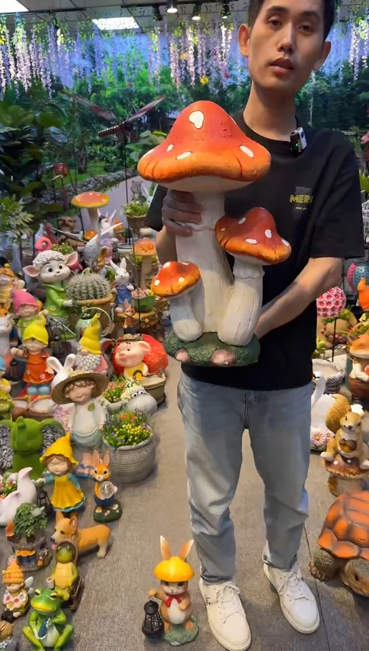 无花朵花园庭院摆件&00&