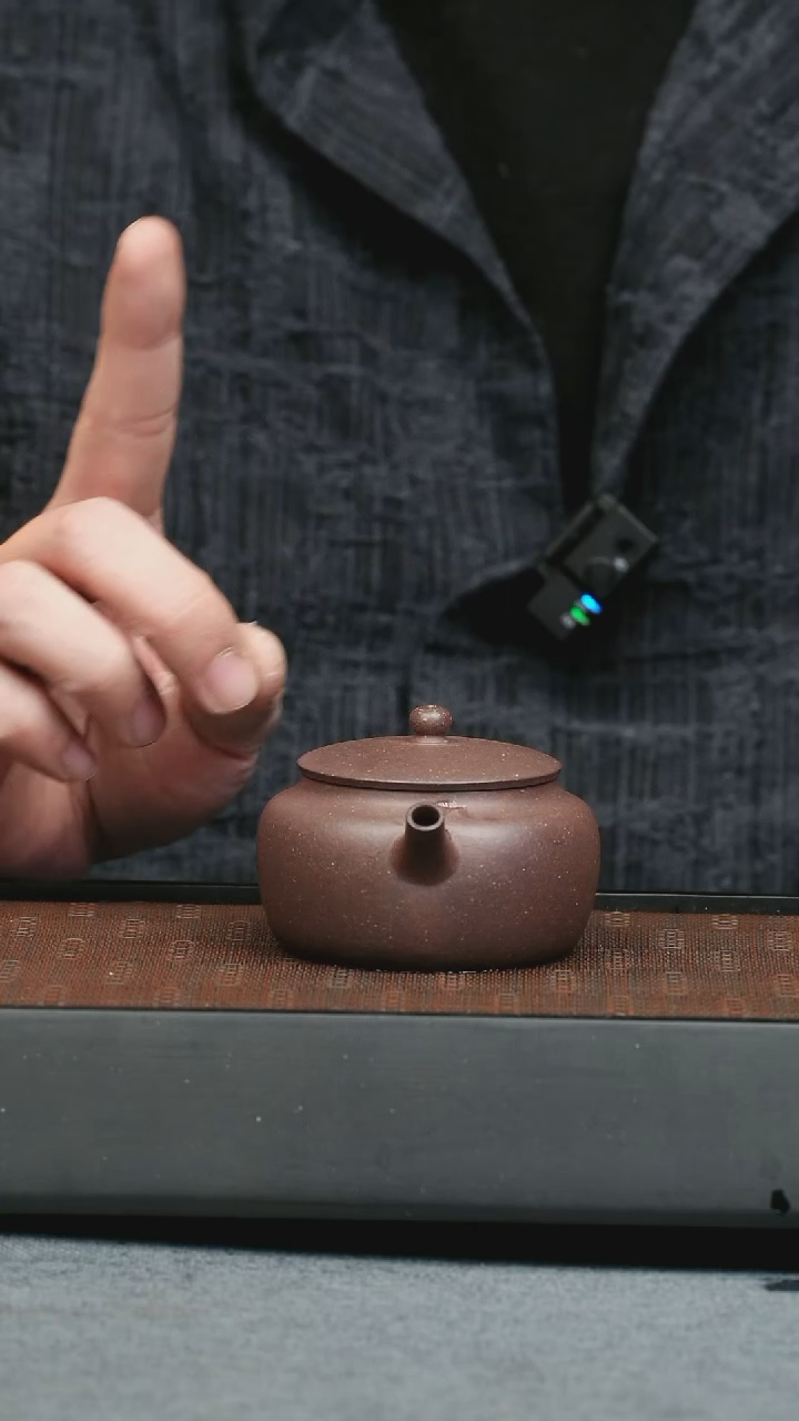 【闪购商品】紫砂茶壶五堂 桑扁-底槽清