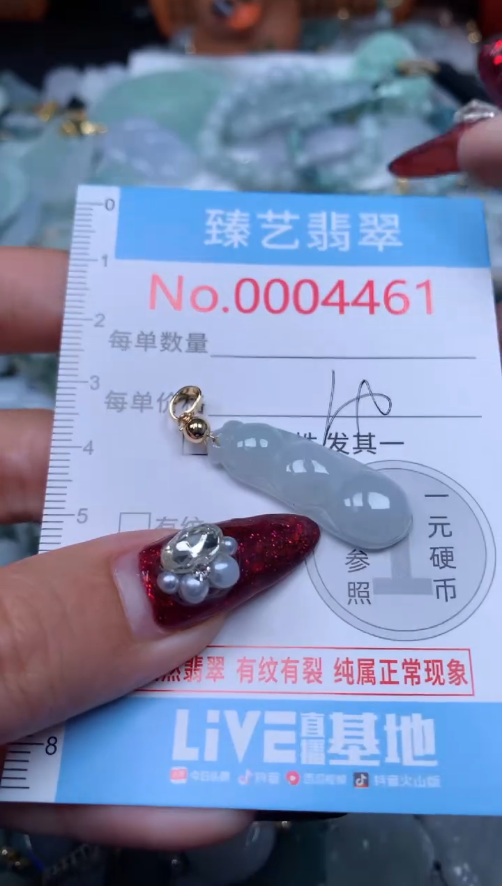 颈饰未镶嵌翡翠4461