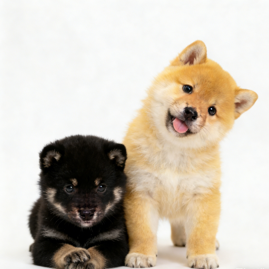 豆柴黑色Z赤色小型家庭伴侣适合老人小孩