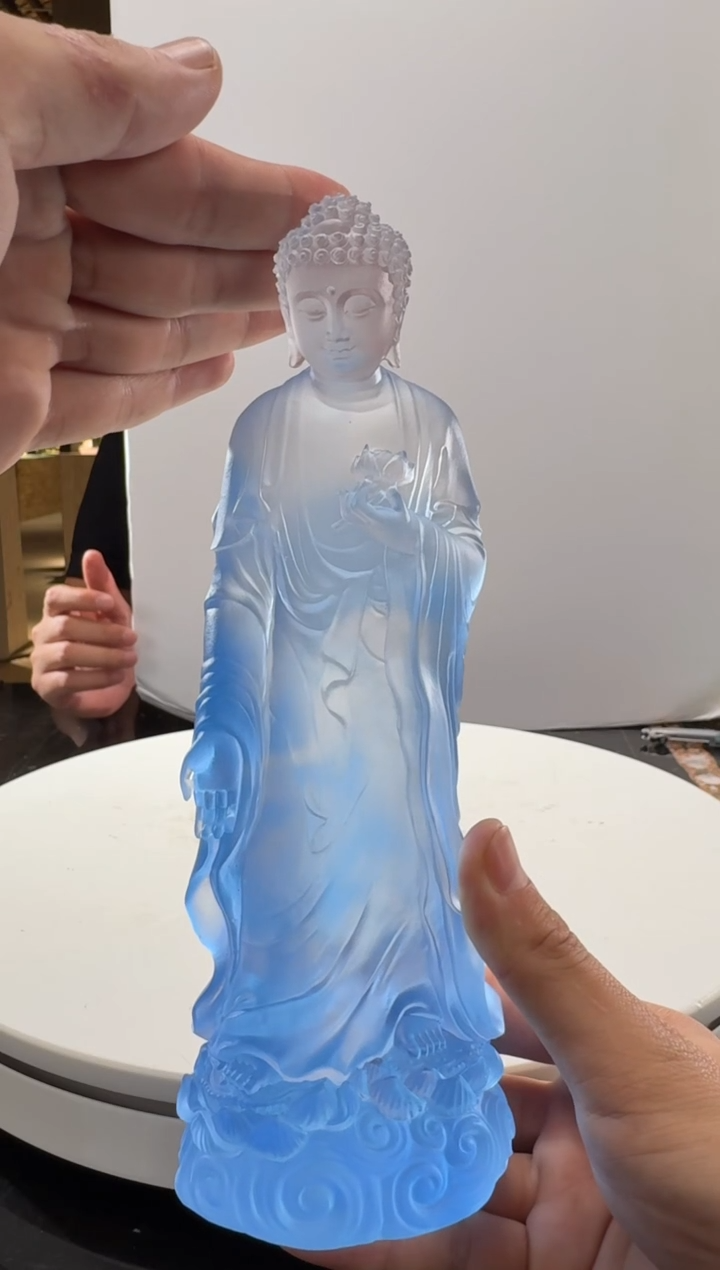 摆件天青色阿弥陀佛