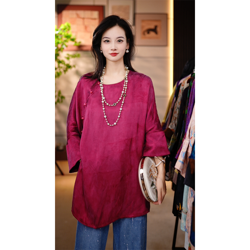 【嫣红】新中式国风时尚高级秋季开襟