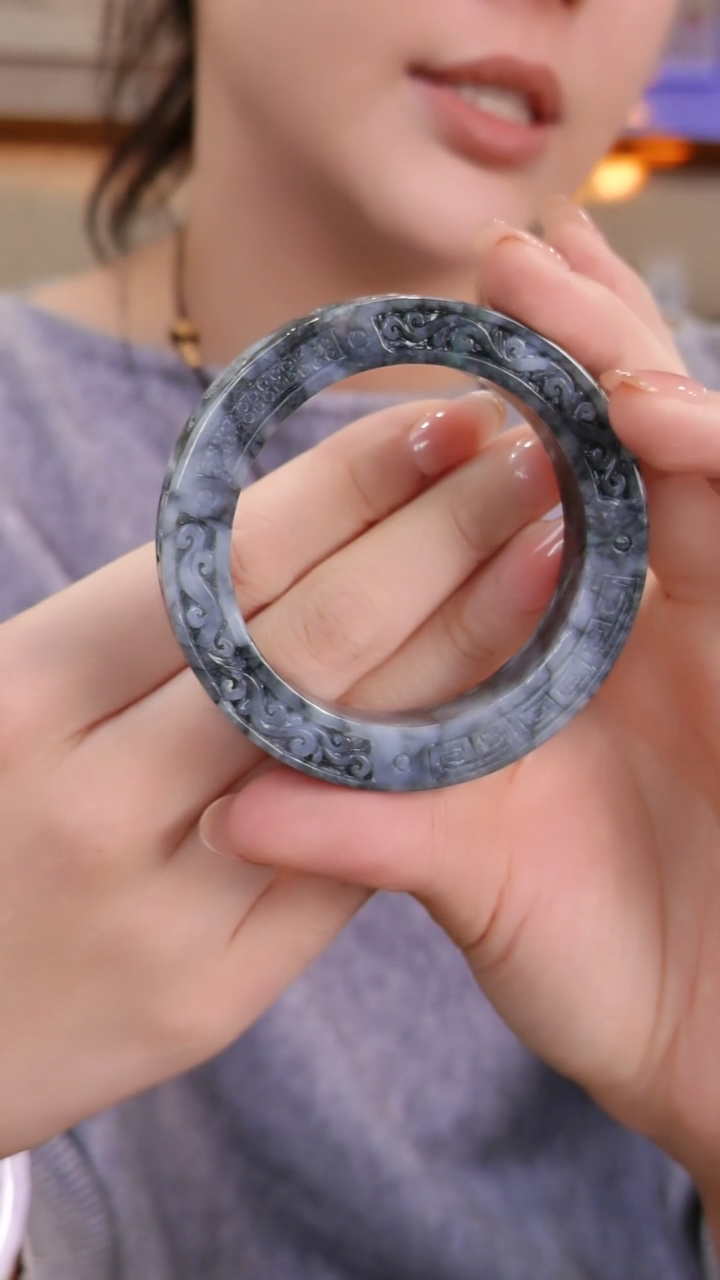 颈饰未镶嵌翡翠国风54.8