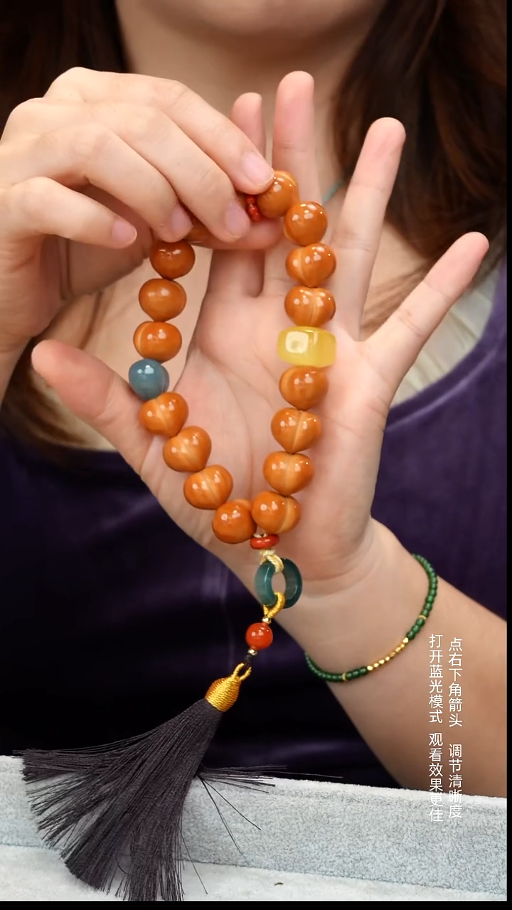 蜜蜡颈饰未镶嵌11111