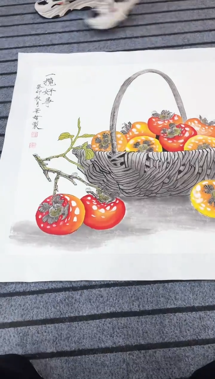 精品国画花鸟作品