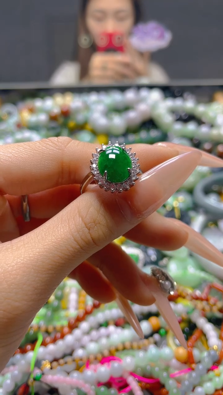 颈饰未镶嵌翡翠/Z/翡翠A货，一件也是批发价