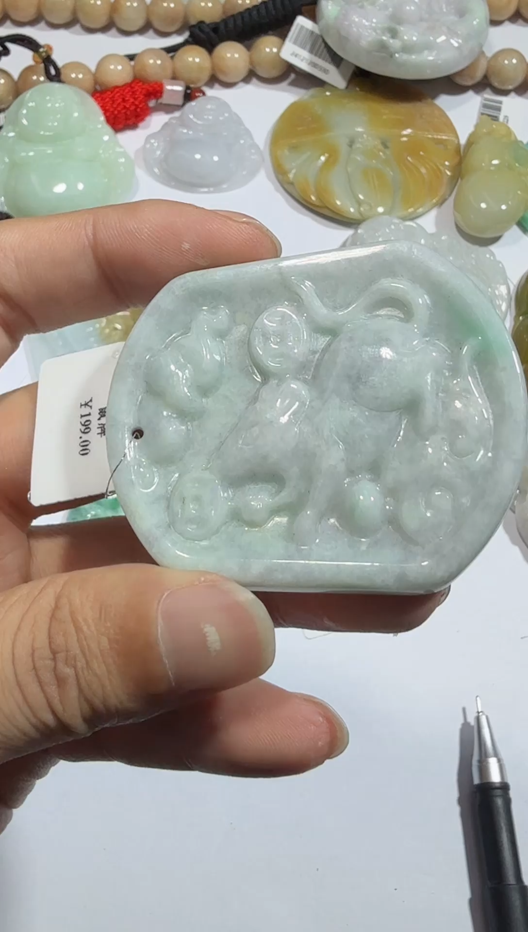 【闪购商品】翡翠颈饰未镶嵌00017625