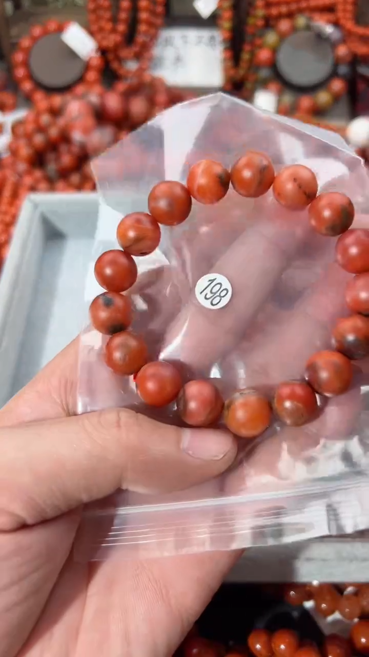 【闪购商品】南红玛瑙手串未镶嵌12