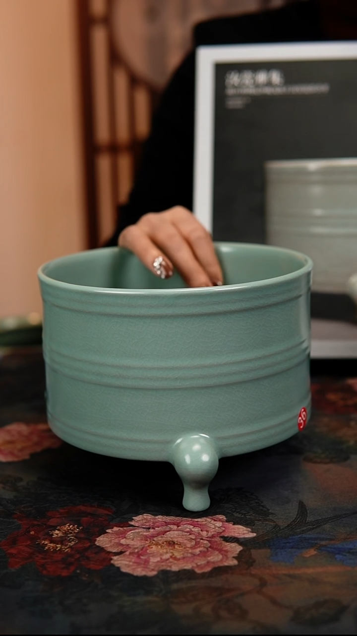 瓷片原产地原矿釉汝瓷