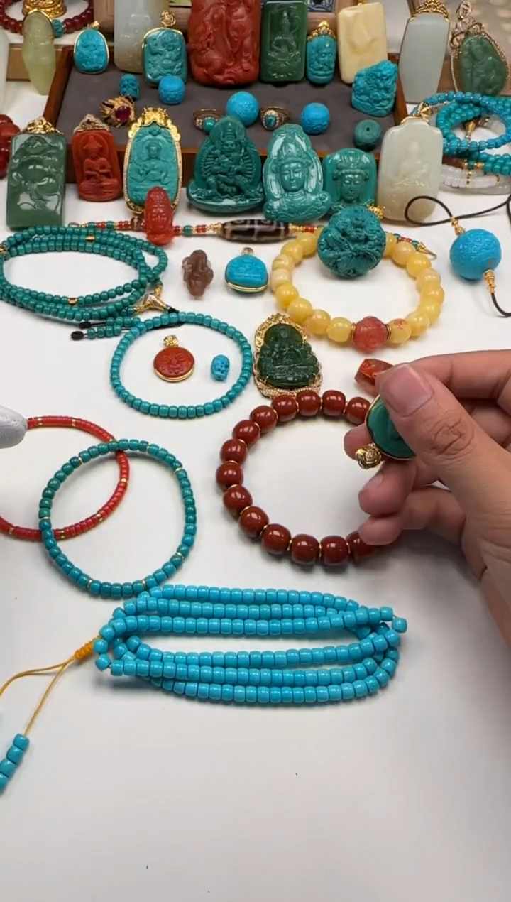 未镶嵌绿松石配饰配饰谭**~配饰配饰