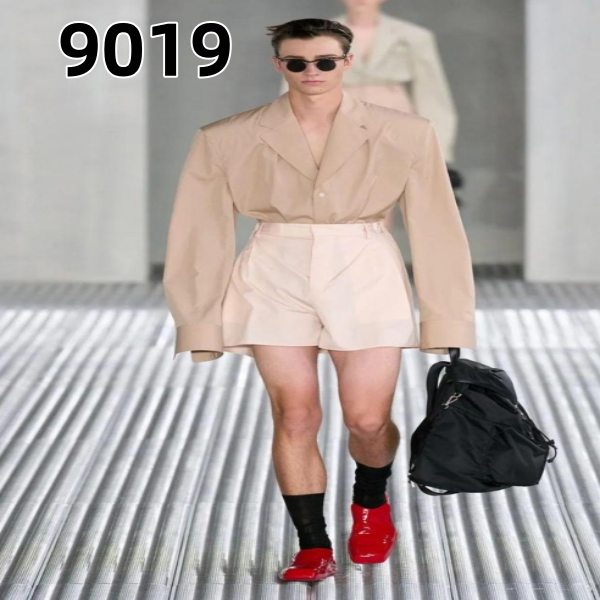 【9019】男士潮流奢品翻领时尚短袖舒适休闲商务