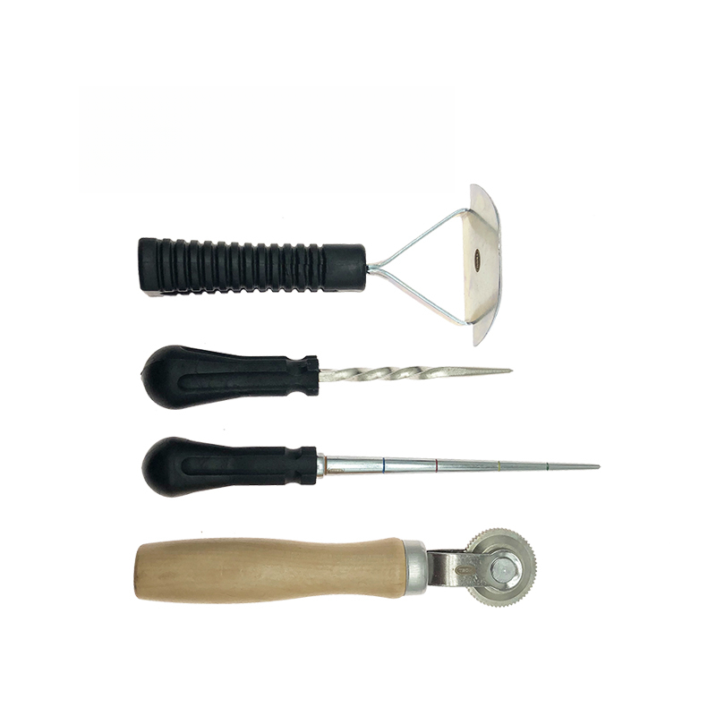 泰克探锥螺旋上胶器压实滚轮气动转换插座钻头锥子蘑菇钉补胎工具