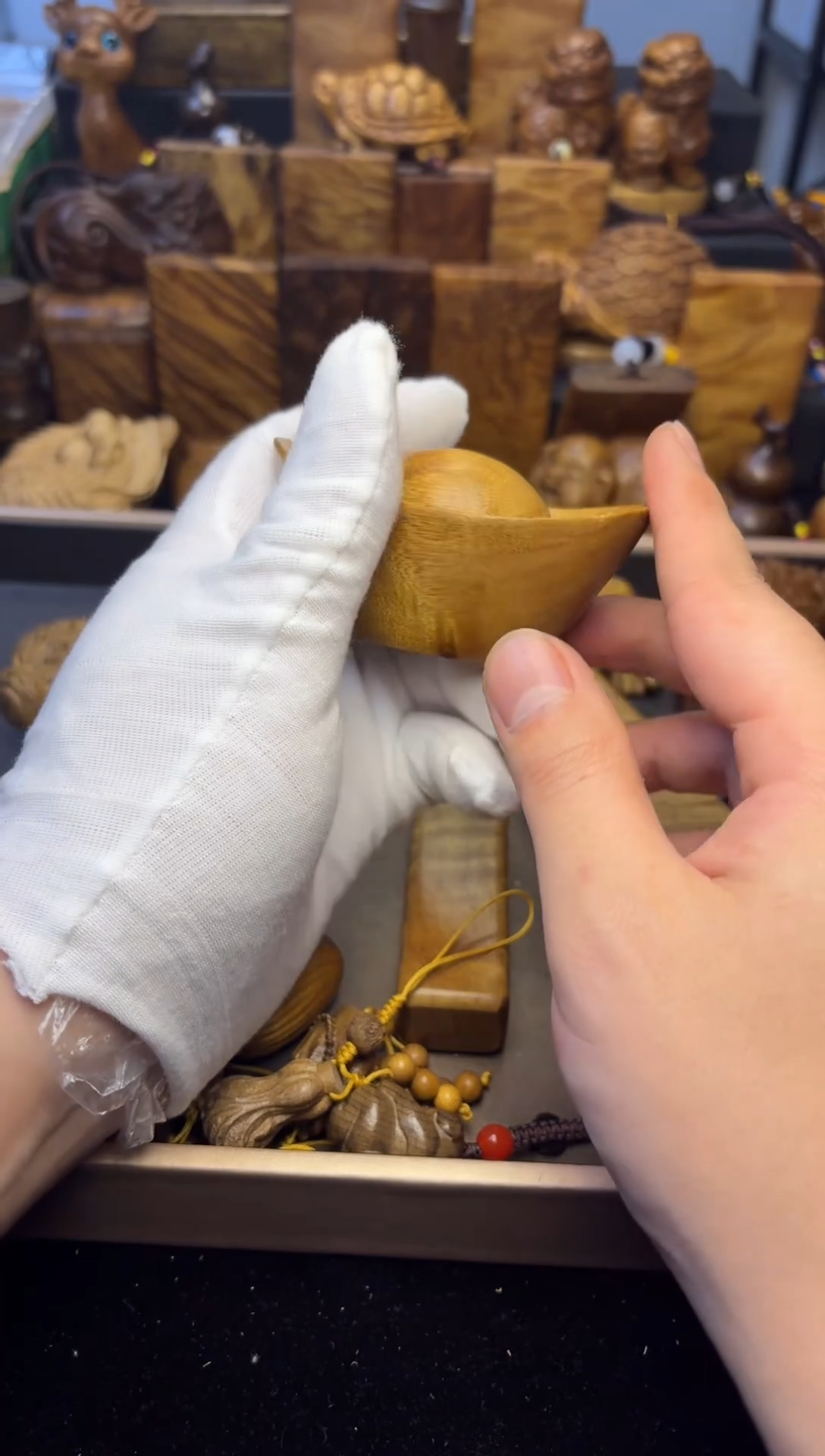 【闪购商品】楠木（金丝楠）其他金元宝55