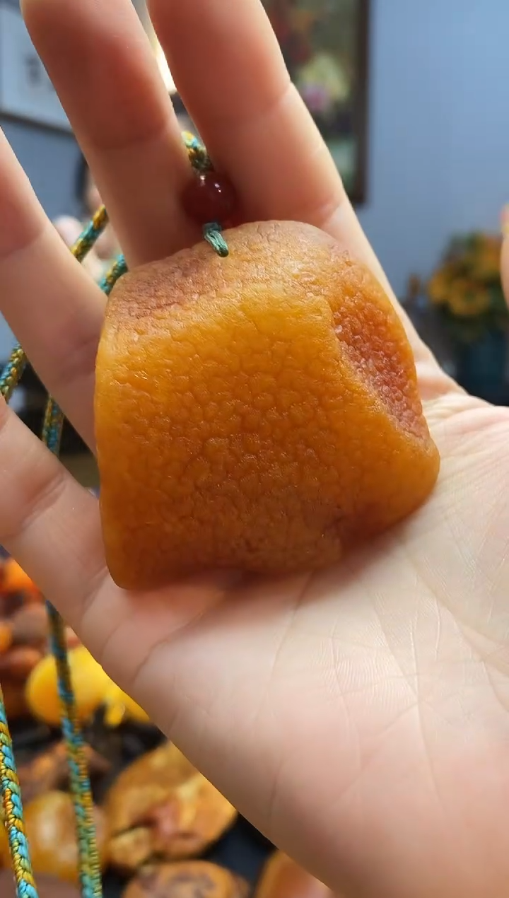 琥珀颈饰未镶嵌极**寒挂件