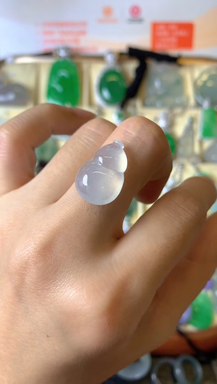 【闪购商品】定制翡翠未镶嵌1裸玉（客户意向镶嵌）