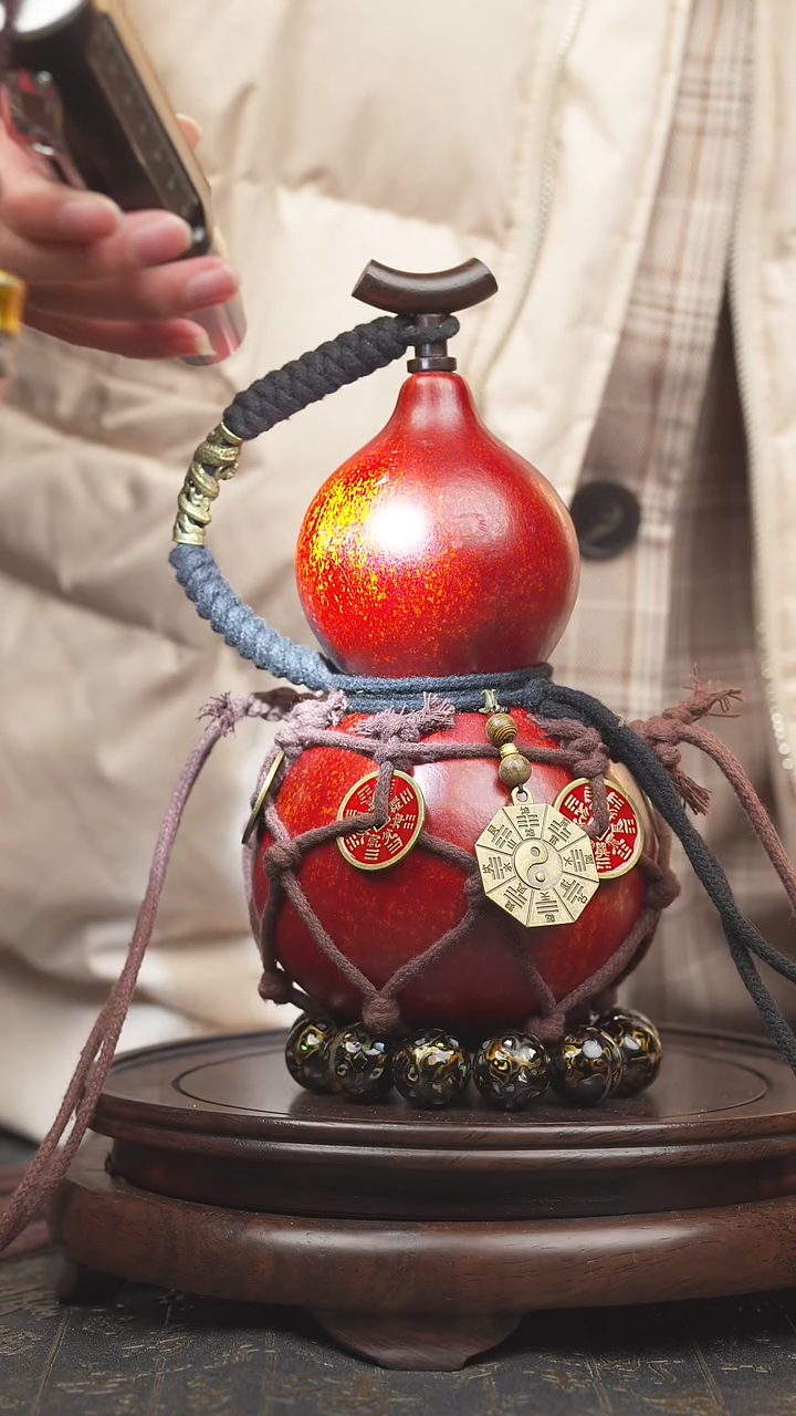 【闪购商品】1137号大漆葫芦一物一图