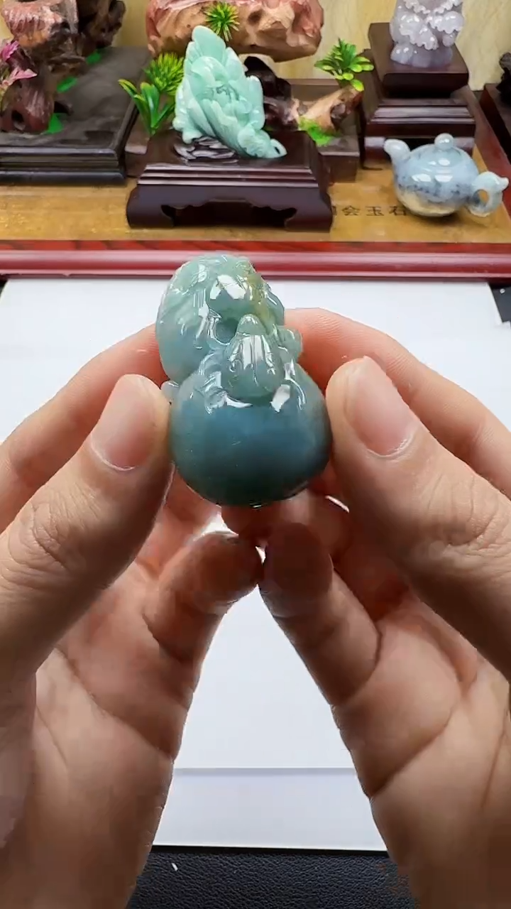 吊坠(不含链)未镶嵌翡翠1