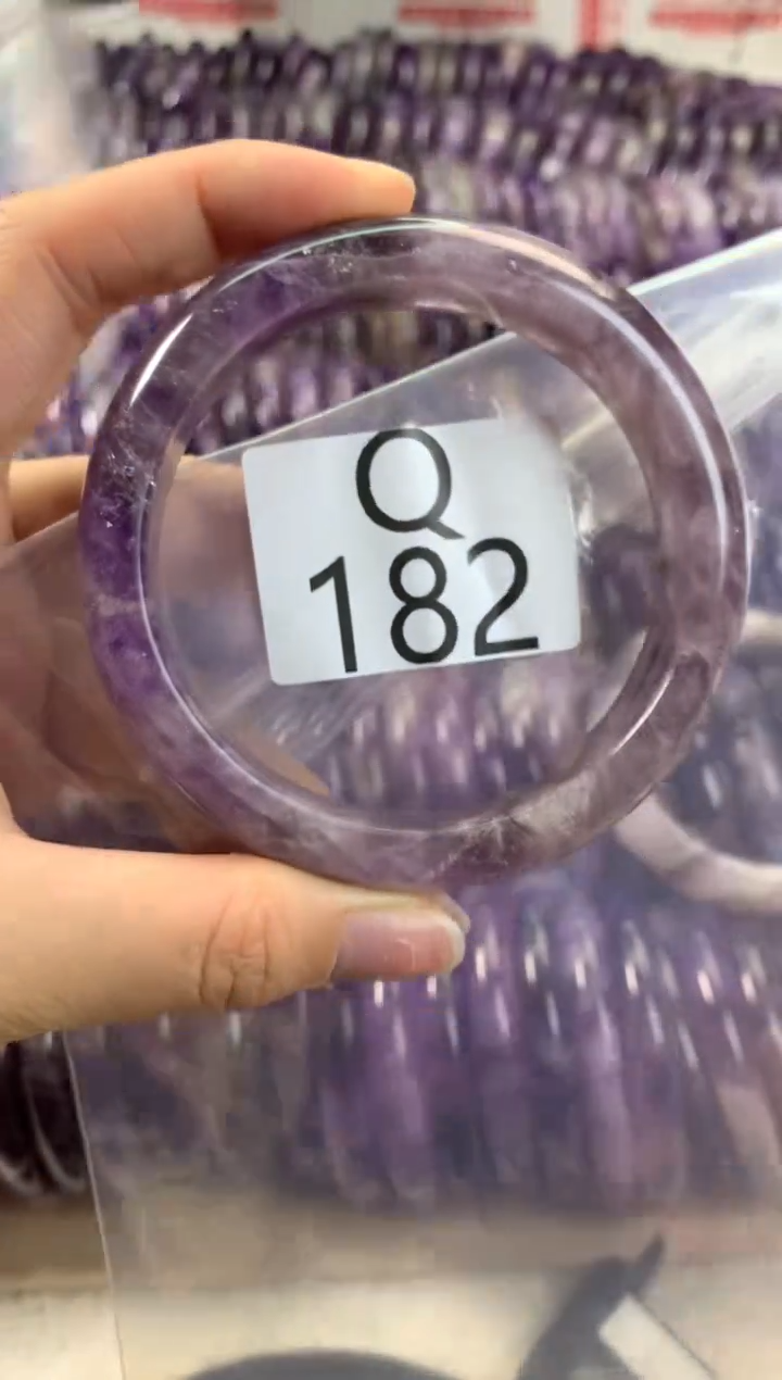 【闪购商品】水晶水晶手镯Q未镶嵌182-61