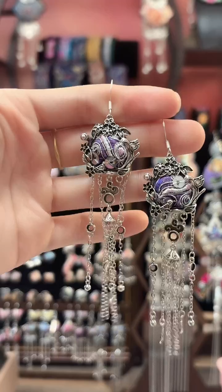 织绣 云织谣民族风精美饰品   29