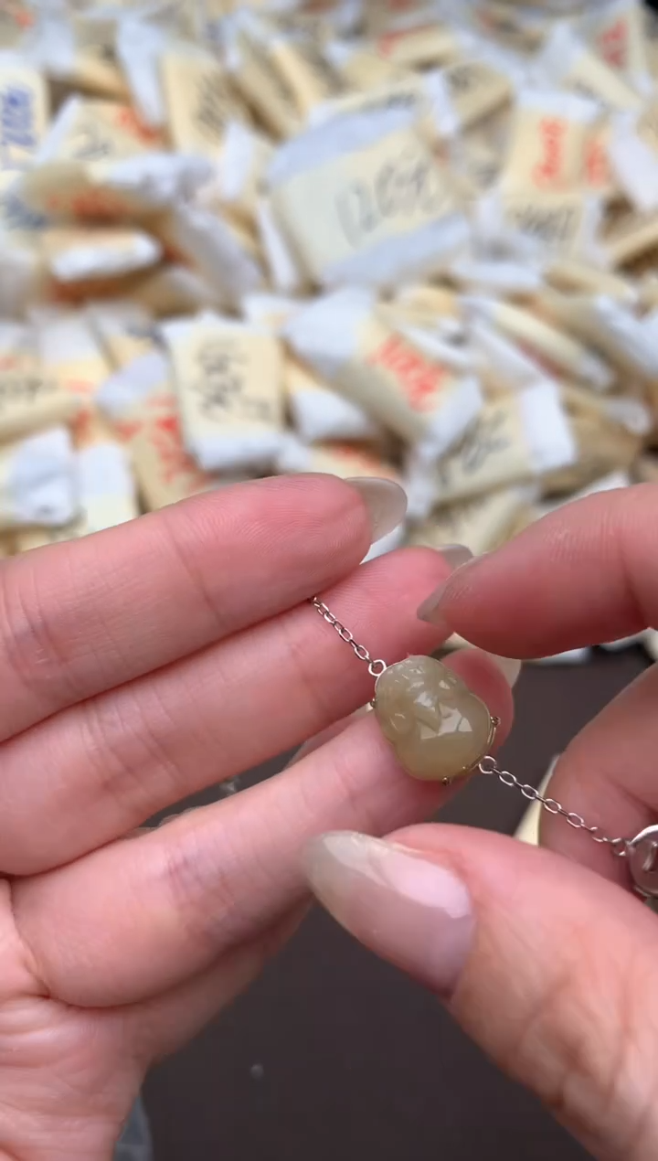 【闪购商品】翡翠手链银S925镶嵌一