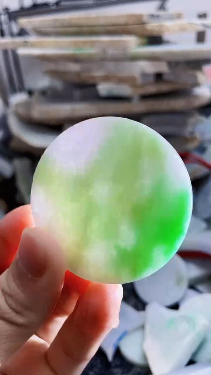 裸石翡翠天然A货翡翠板料