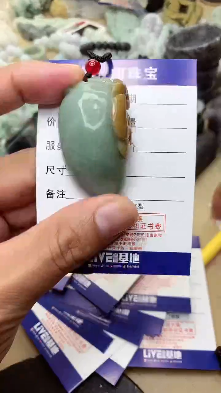 【闪购商品】翡翠颈饰未镶嵌挂件