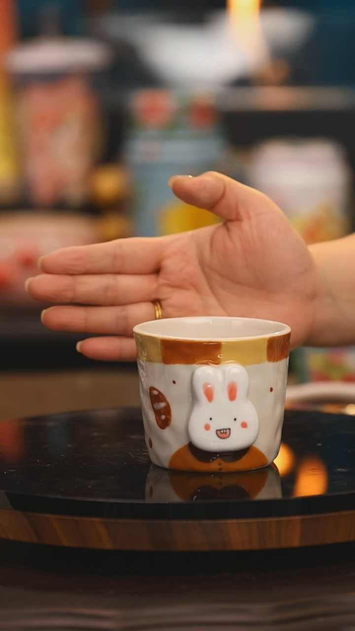 【闪购商品】摆件景德镇设计师釉下彩绘陶瓷