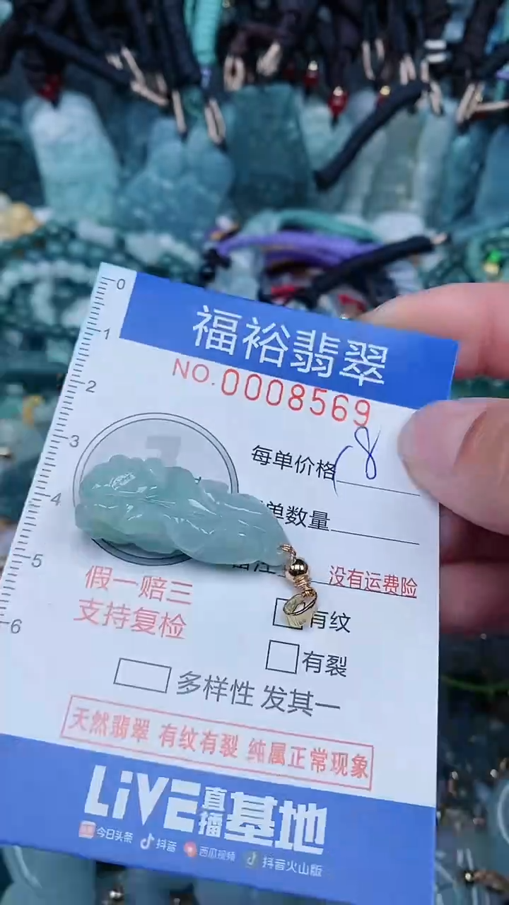 【闪购商品】翡翠颈饰未镶嵌...0008569